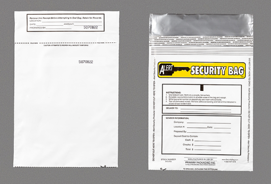 8x10 Alert Security Bag Opaque - 810AG-500